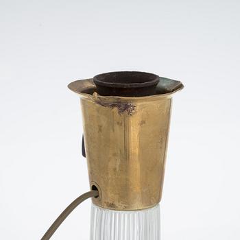 Gunnel Nyman, a table lamp for Idman. Signed G. Nyman Nuutajärvi Notsjö. Designed 1948.