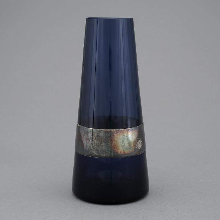 VAS, glas samt silver, Tapio Wirkkala, Kultakeskus Oy, Finland, 1961.