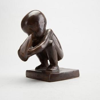 LISA LARSON, a signed bronze sculpture.