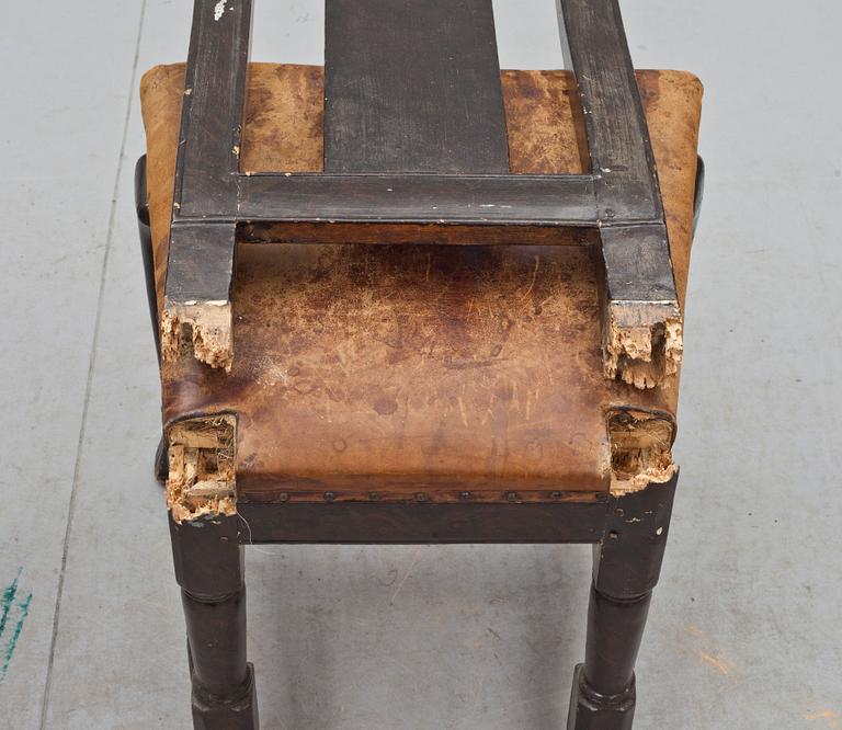 STOLAR, ett par, barock, 1700-tal.