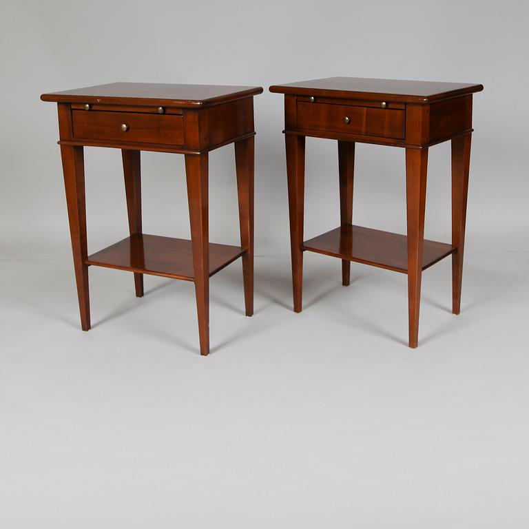 SÄNGBORD, 1 par, Richelieu, Frankrike, 1900-tal.