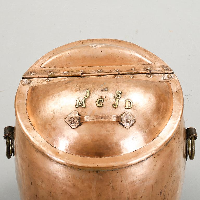 VATTENHINK, koppar, 1800/1900-tal.