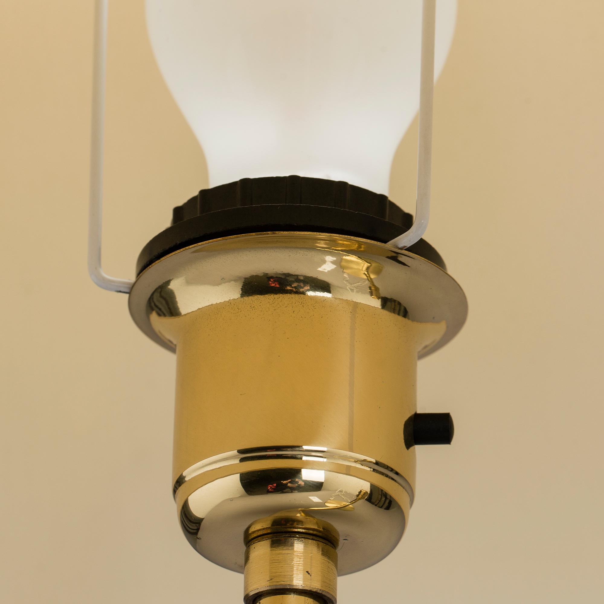 AN EWÅ TABLE LAMP, from the second half of the 20th century.