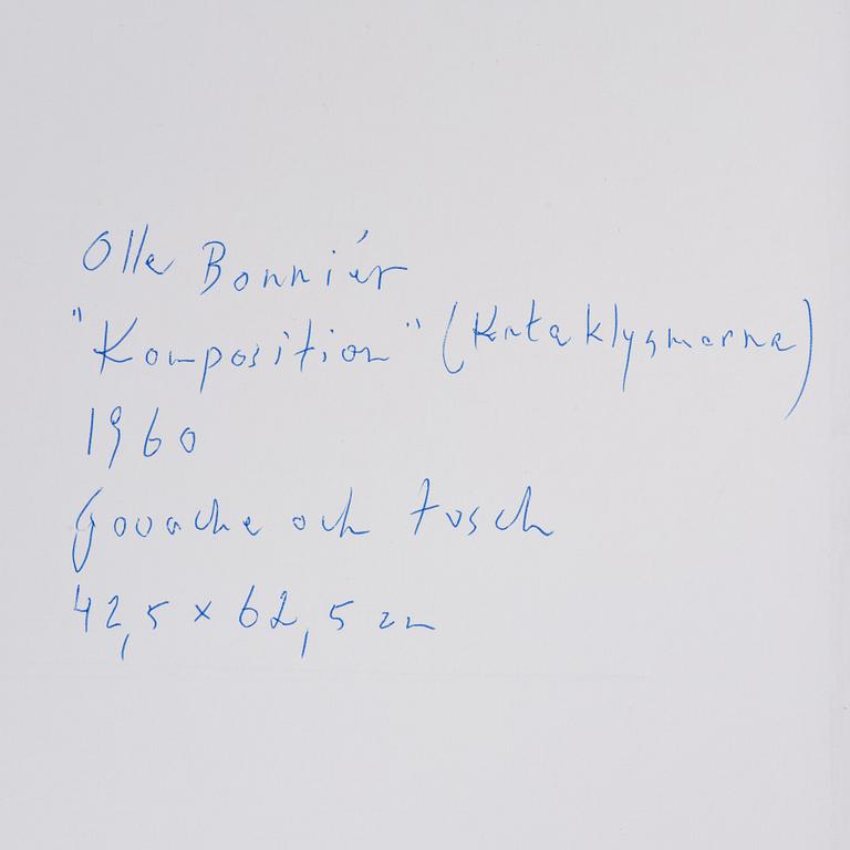 Olle Bonniér, "Komposition (Kataklysmerna)".