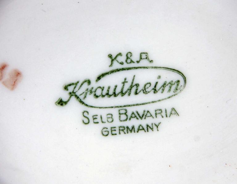 MATSERVIS, 43 delar, porslin, Krautheim.