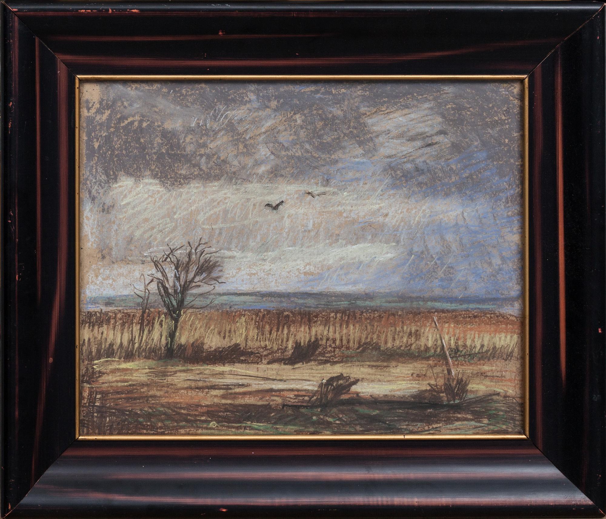 JÜRGEN VON WRANGEL, pastell, osignerad.