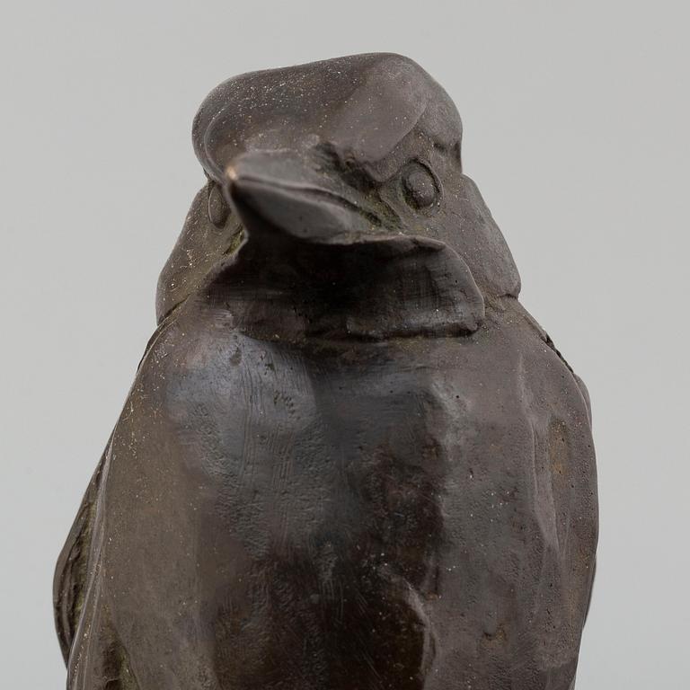 HANS ISCHINGER, skulptur, brons, 1900-talets början.