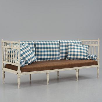 A late Gustavian sofa by Johan Erik Höglander (master 1777-1813), late 18th century.