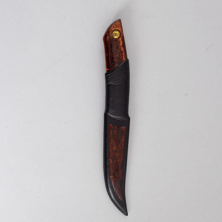Patrik Nilsson & Mattias Styrefors, knife, signed and dated 2016.
