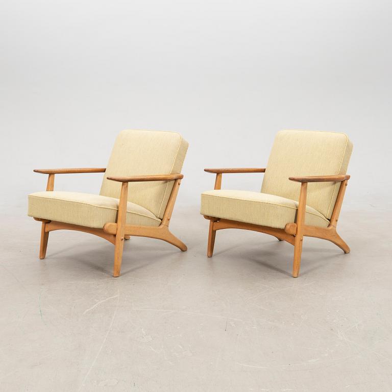 Armchairs 1 pair, 1960s.