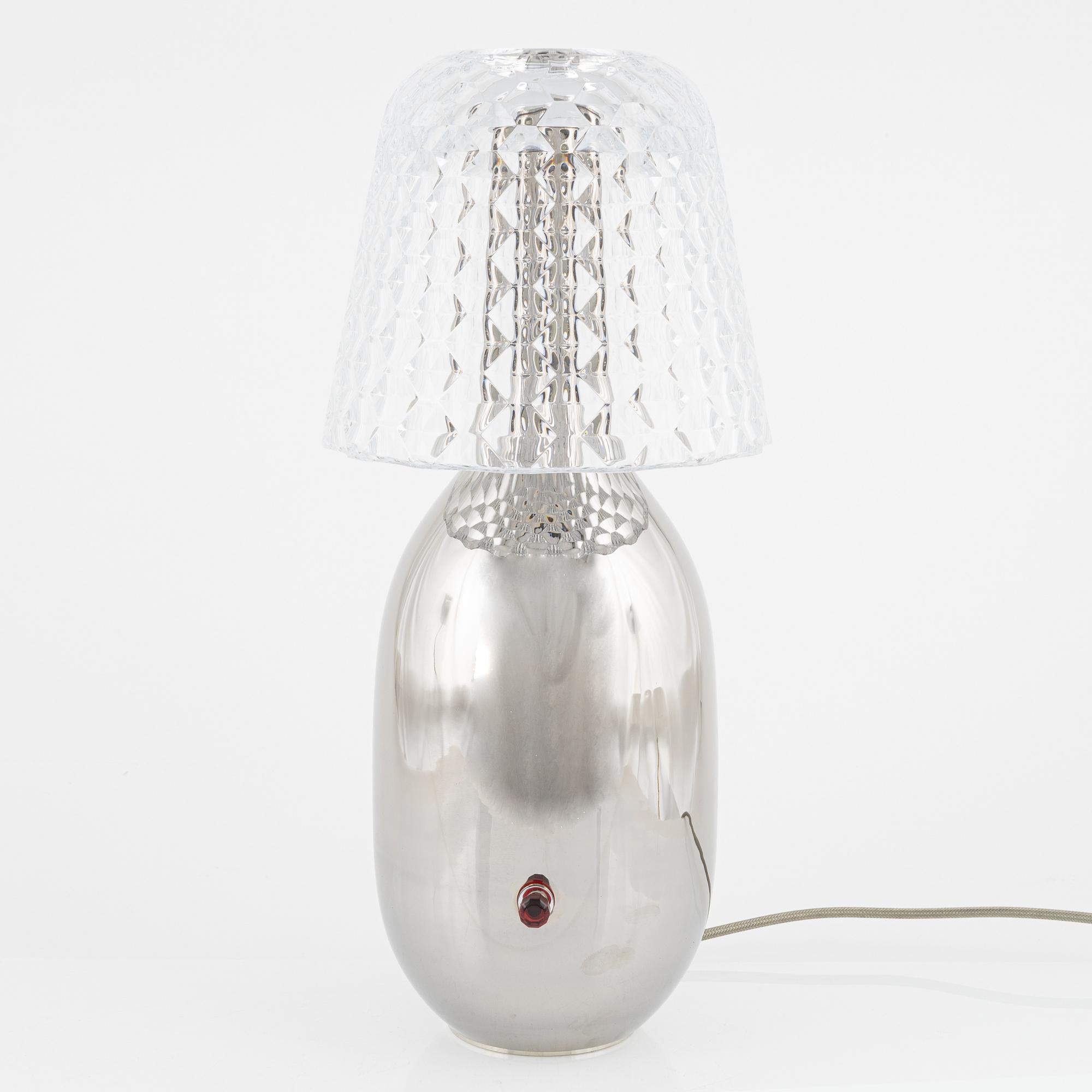 Jaime Hayon, bordslampa "Candy", Baccarat, designed 2011.