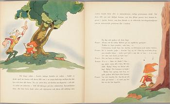 SERIETIDNINGAR, 3 st, bla Kalle Anka & Co, nr 5, 1949.