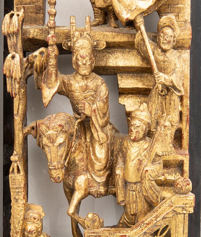 Paneler 2 st Kina omkring 1900.