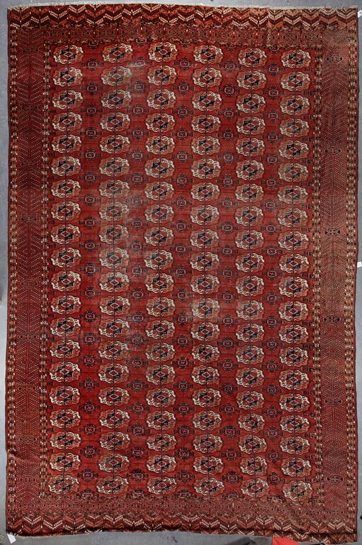 MATTA, antik Tekke, Turkmenistan, ca 480x310 cm.