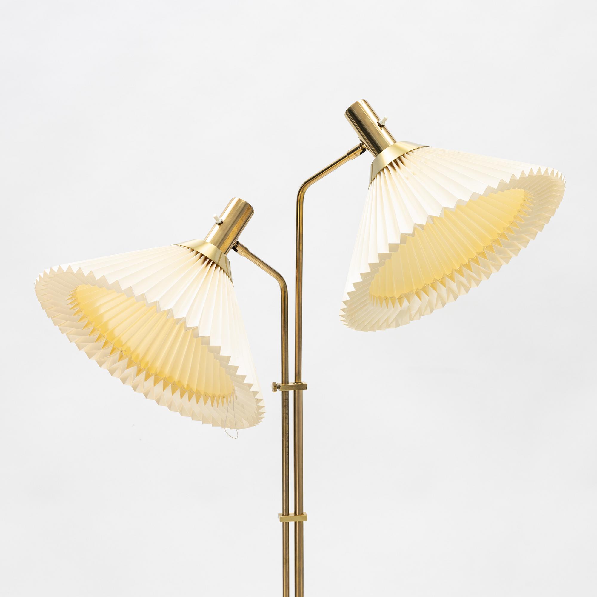 A model G-134A floor lamp, Bergboms, Sweden, late 20th century.