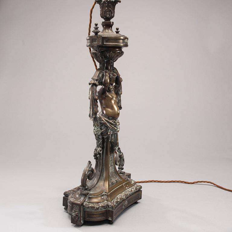 LAMPFOT, 1800-talets senare hälft.