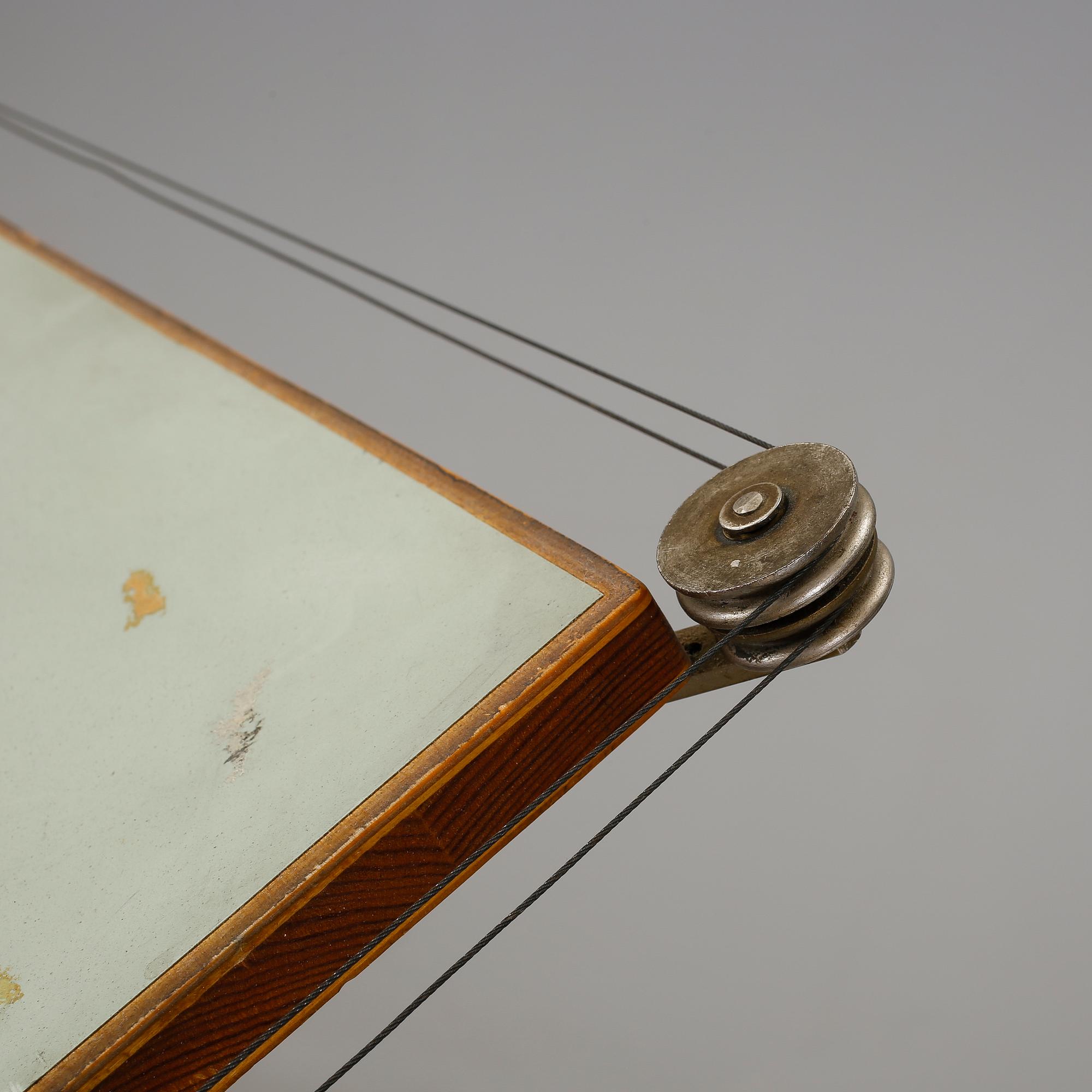 RITBORD/ARKITEKTBORD, furu, omkring 1900-talets andra kvartal.