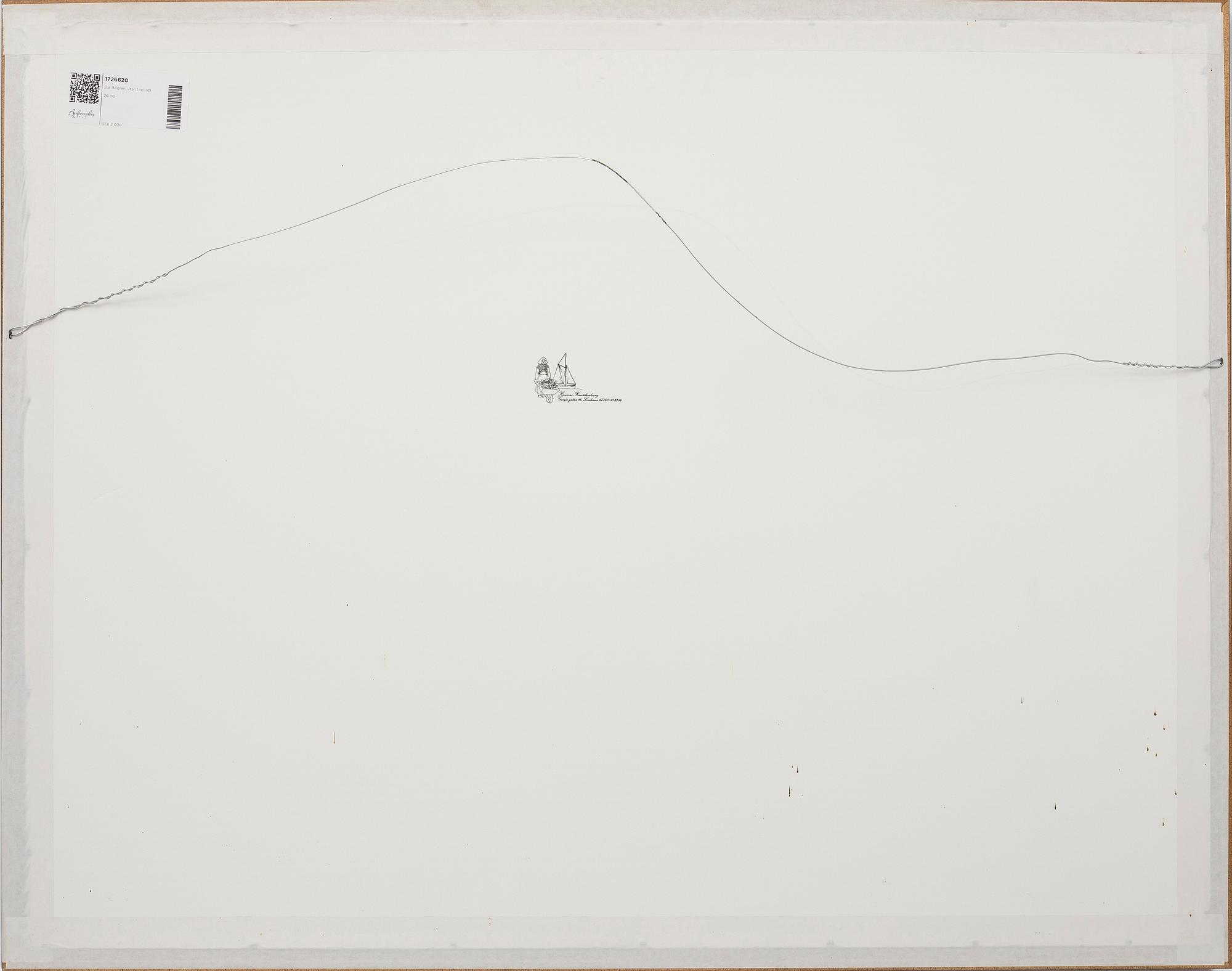 Ola Billgren, Untitled.