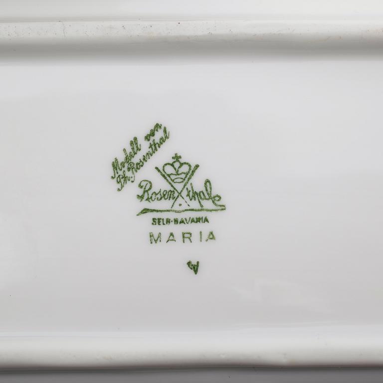 MATSERVIS, 66 delar, porslin, "Maria", Rosenthal.
