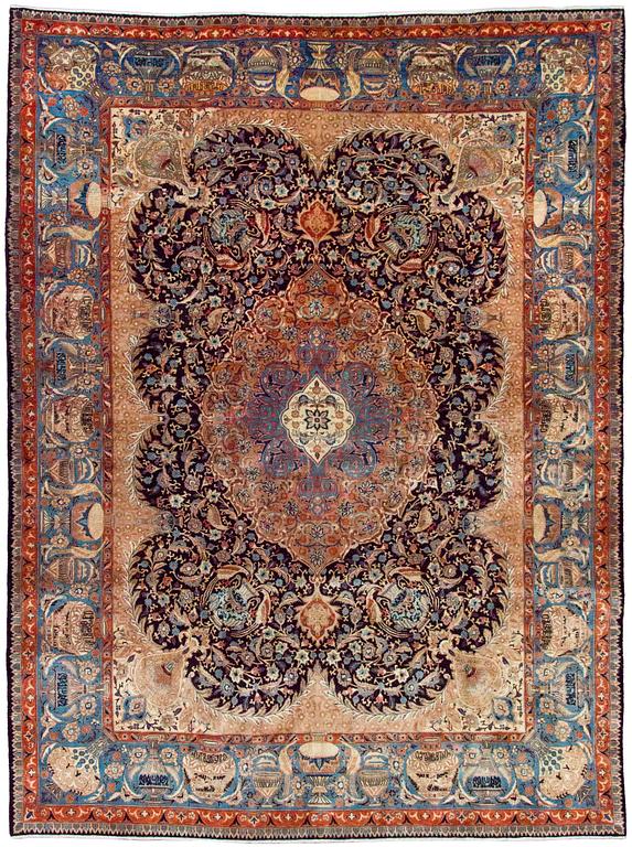 Matta, Kashmar, ca 400 x 300 cm.