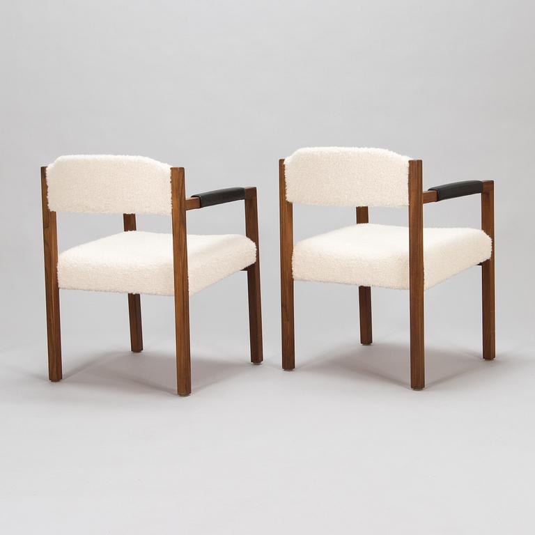 Reino Ruokolainen, a pair of armchairs, Haimi, Finland 1960s-70s.