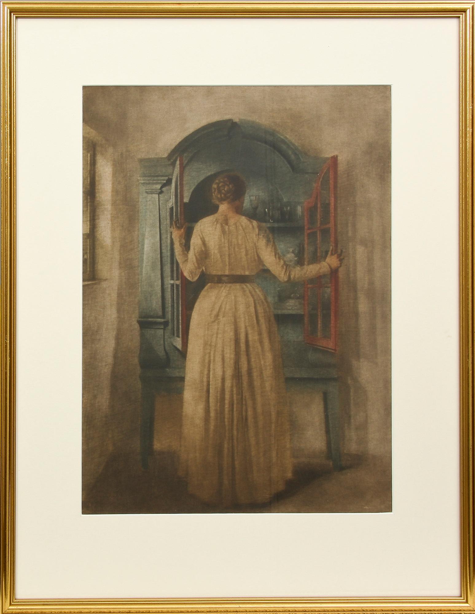 PETER ILSTED, mezzotint, ej sign.
