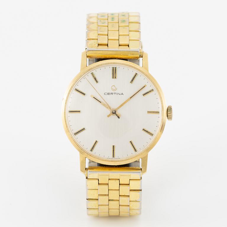 Certina, wristwatch, 34 mm.