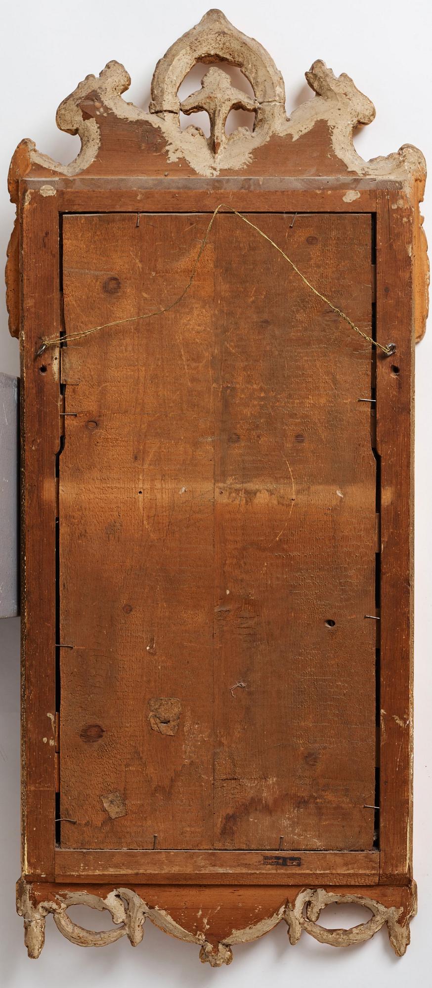 A Swedish Transition mirror by J. Åkerblad 1772.