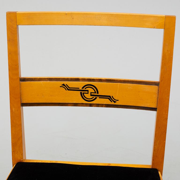 STOLAR, ett par, Art Déco, 1920-/30-tal.