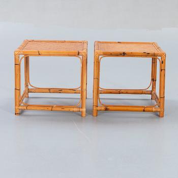 A pair of 1960/70s bedside tables.