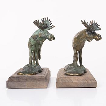 Torbjörn Forsberg, Moose bull, 2 pcs.