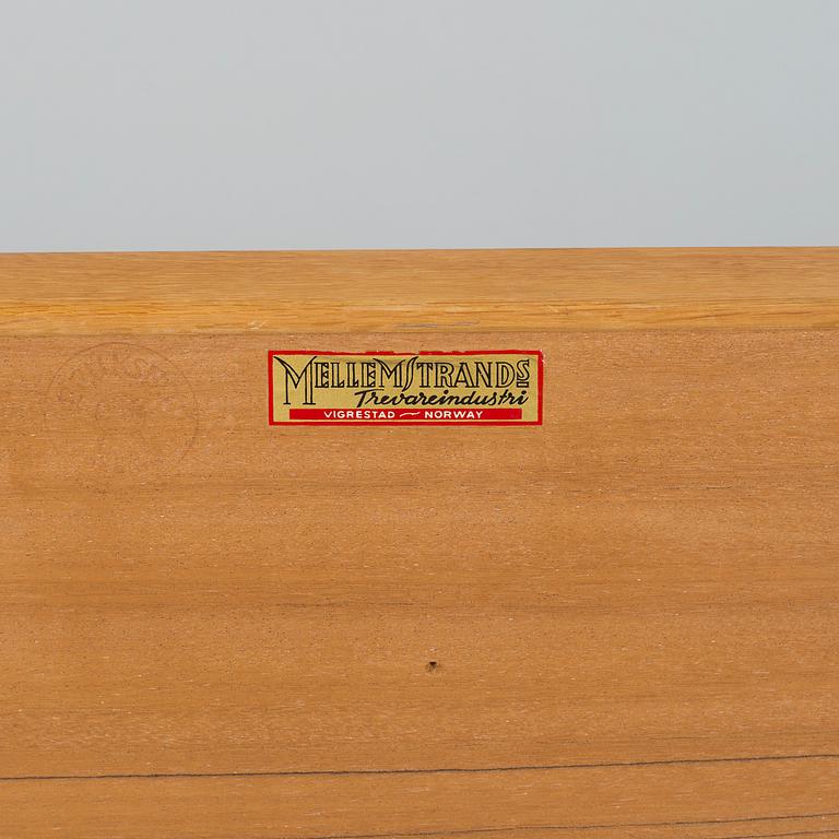 A bench by Torbjörn Afdal for Mellemstrand in Norway, model "Krobo", second half of the 20th century.