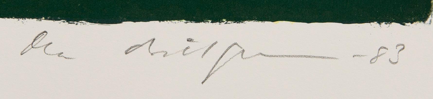 Ola Billgren, färglitografi, signerad -83 Provtryck.