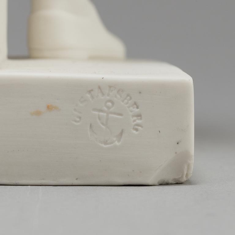 A PARIAN FIGURE, Gustafsberg Eneret,  ca 1900.