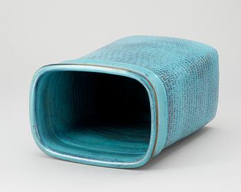 A Stig Lindberg stoneware vase, Gustavsberg Studio 1965.