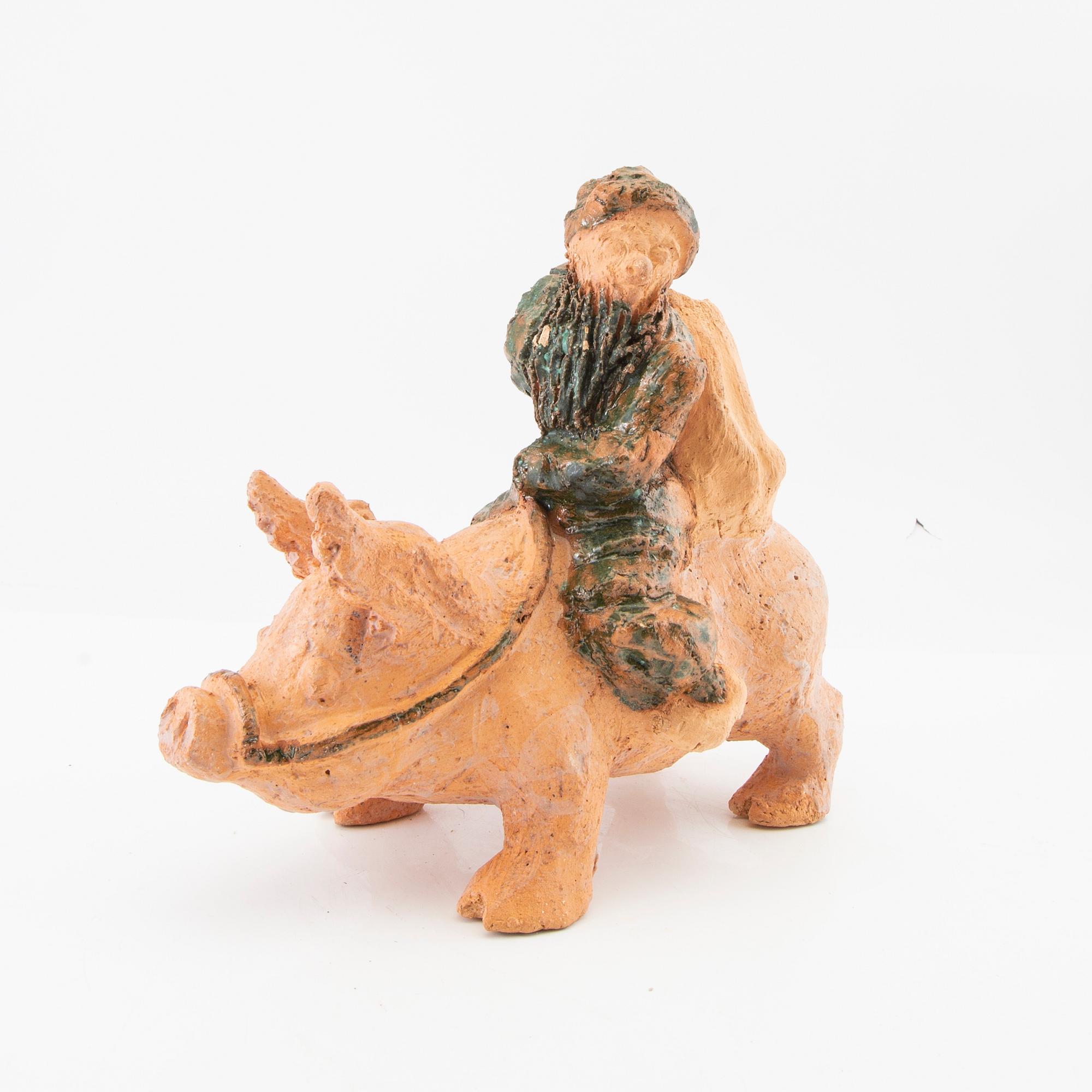 Tommy Assarsson, Gnome riding a pig.