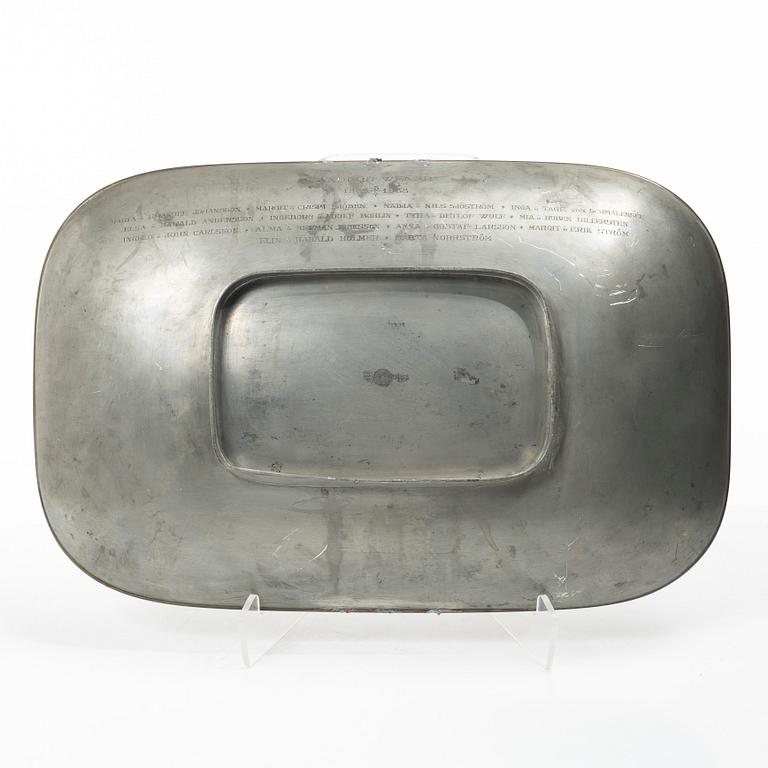 Nils Fougstedt, fat, Stockholm, Firma Svenskt Tenn, 1936.