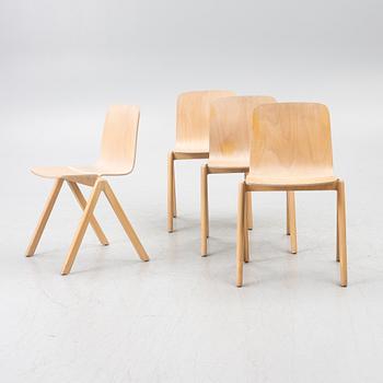 Ronan & Erwan Bouroullec, chairs, 4 pcs, "Copenhague", HAY, Denmark.