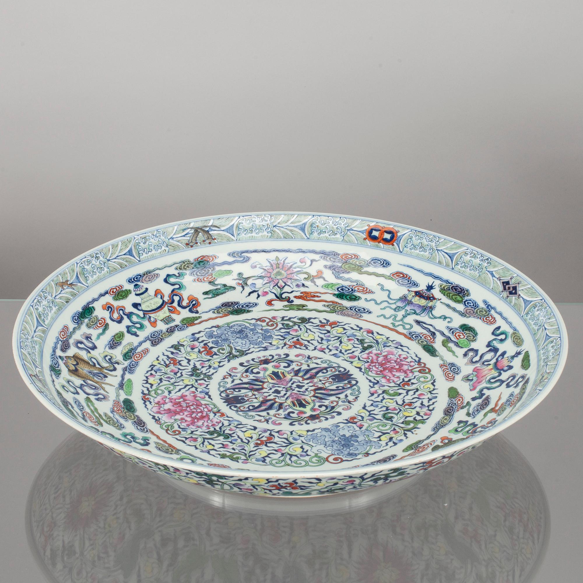 FAT, porslin, Kina 1900-talets senare hälft.