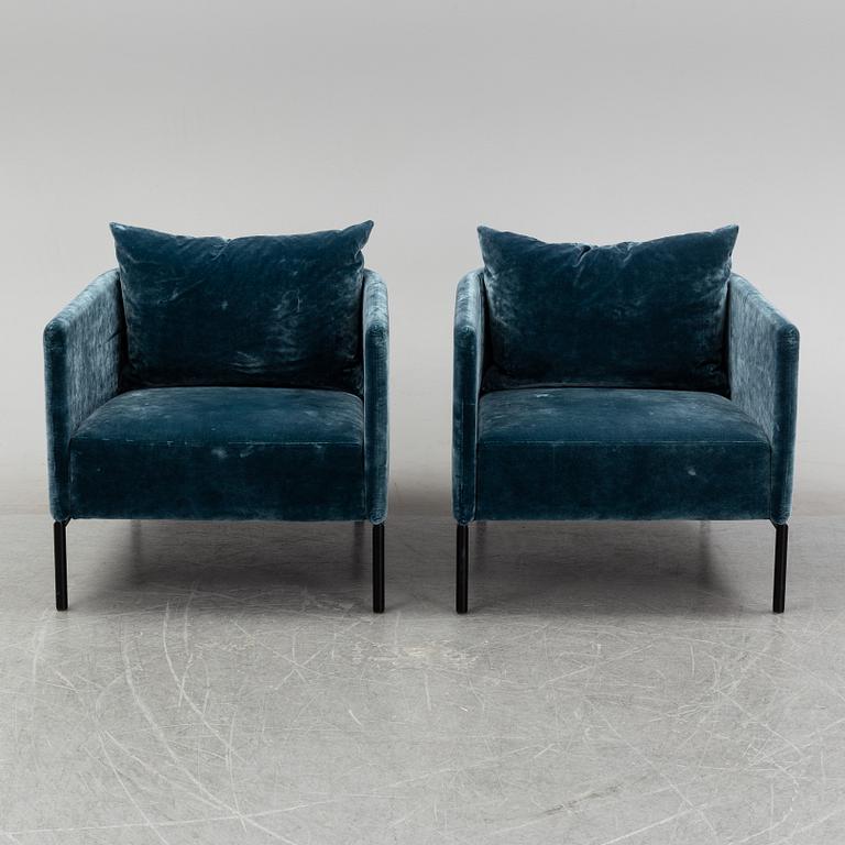 A pair of easy chaors, designed by Torill Slettvoll, "Piet" from SlettvolL 2010'S.