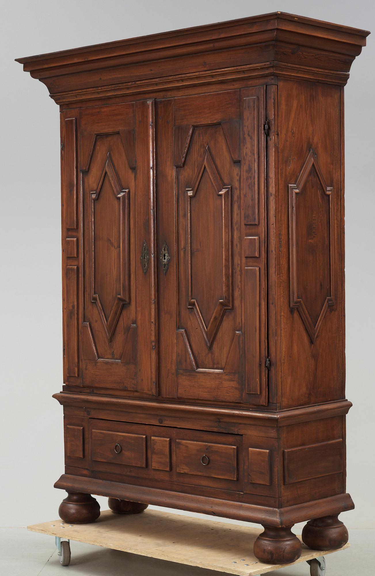 SKÅP, barock, 1700-tal.