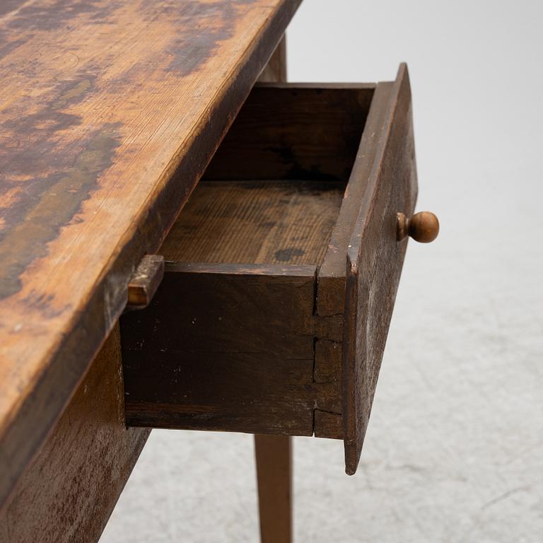 Table, folk art, 19th century.
