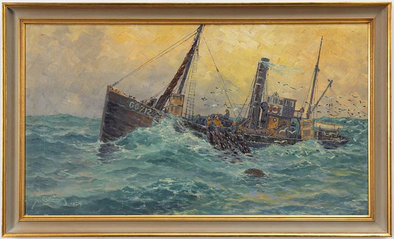 Alfred Collin, Fishing boat.