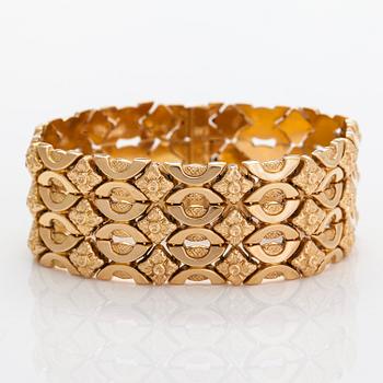 Armband, 18K guld.