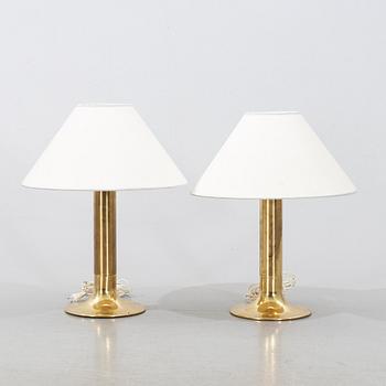 HANS-AGNE JAKOBSSON, a pair of table lamps, Markaryd, second half of the 20th century.