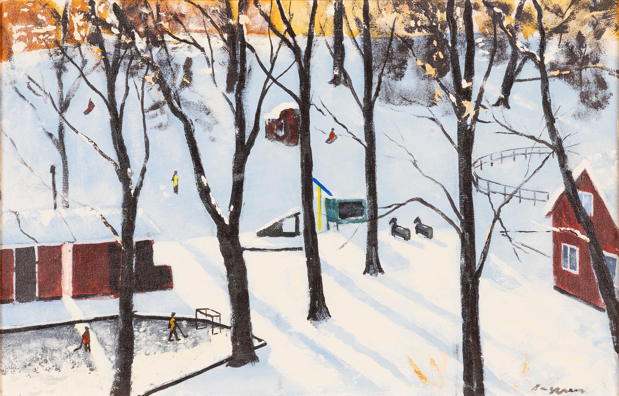 Kalle Berggren, "Blå skuggor".