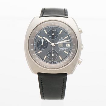 OMEGA, Speedmaster, Speedsonic (f 300 Hz), "Tachymetre", Chronometer, wristwatch, 43 mm.