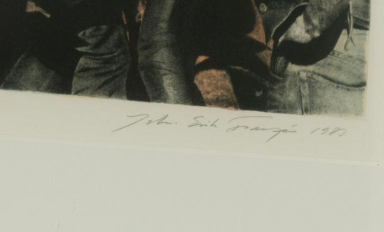 John-E Franzén, "Slagsmålet".