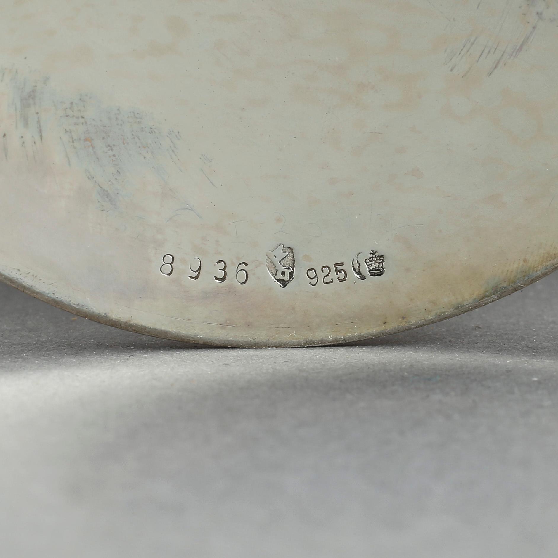 LJUSSTAKE, sterlingsilver, Tyskland, 479 gram.