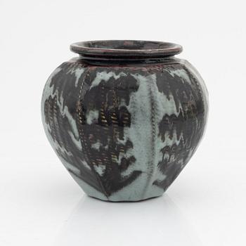 Tomas Anagrius, a stoneware vase, signed.